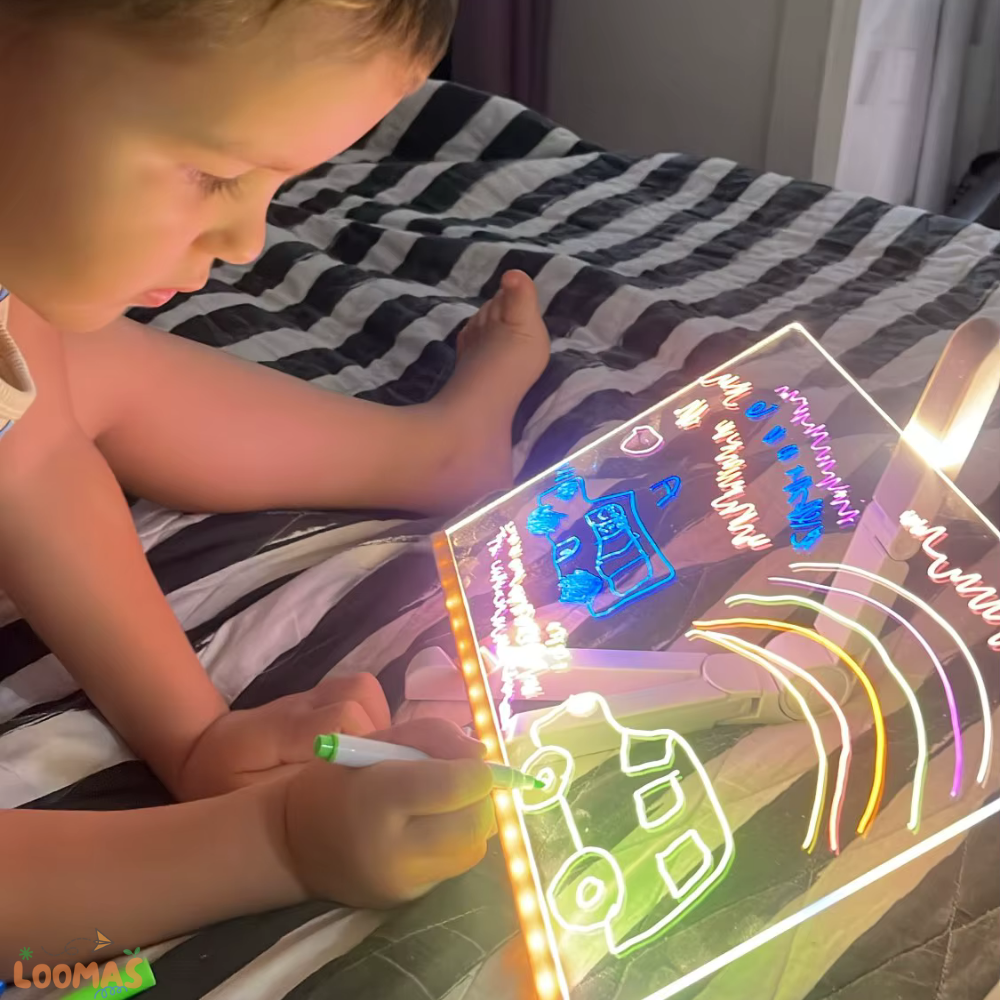 לוח היצירה הזוהר – חווית ציור חדשה ומלמדת